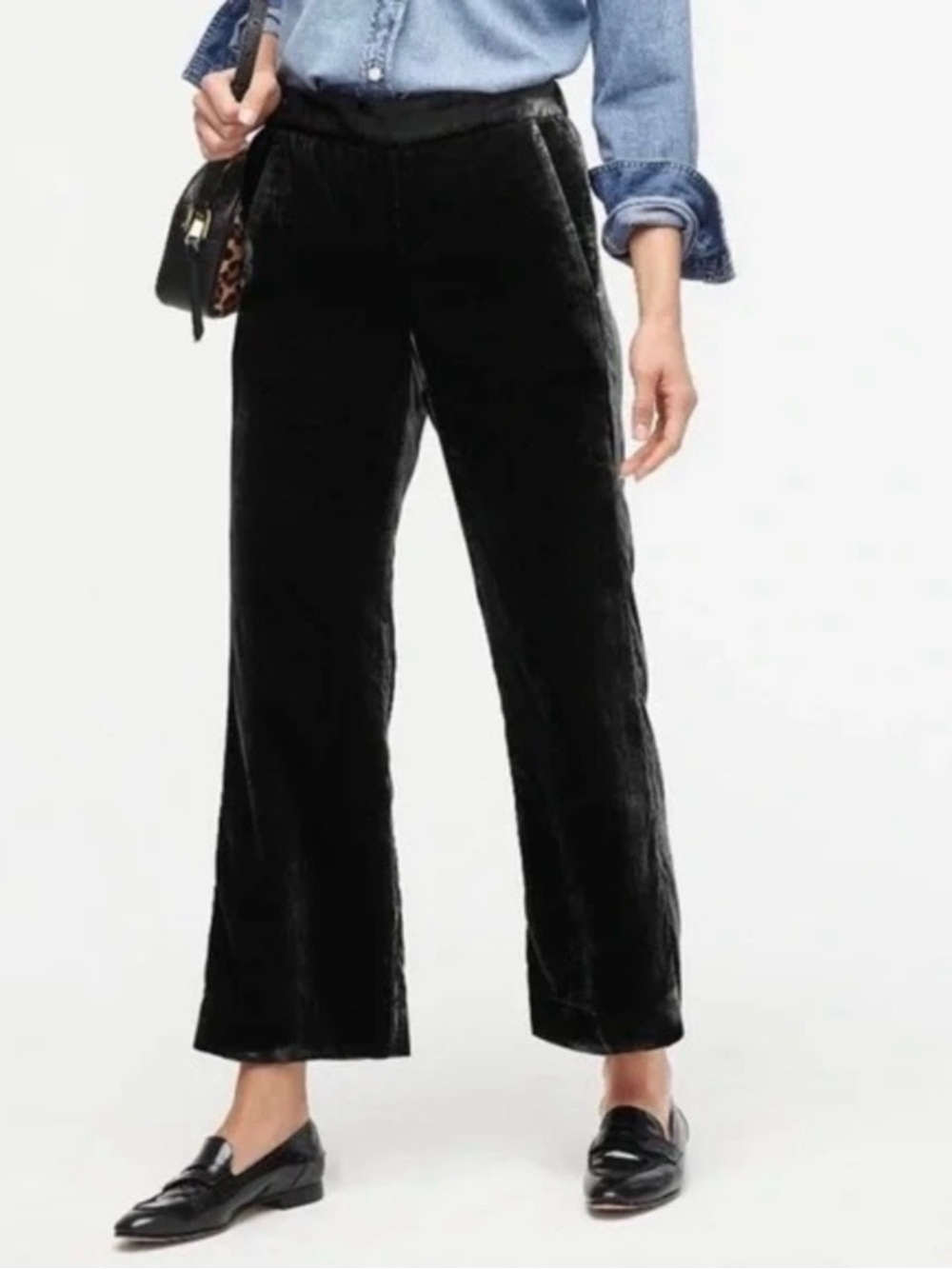 J. Crew Peyton velvet pants ~ NWOT